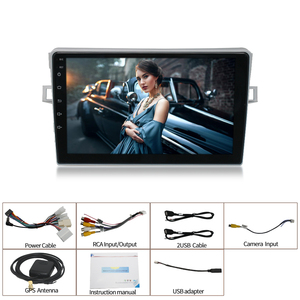 Radio de coche de 9 pulgadas para Toyota Verso EZ 2009-2016 Android 11 Gps de coche reproductor de vídeo Multimedia navegación estéreo unidad principal DSP - Product Image 6