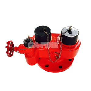 Vanne d'admission à quatre voies en fonte/cuivre DN100*65 pour équipement de lutte contre l'incendie, accessoire de raccordement d'hydrant pour incendie - Product Image 5