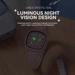 <span class=keywords><strong>Montre</strong></span> à quartz élégante pour <span class=keywords><strong>femme</strong></span> MSTIANQ, avec <span class=keywords><strong>bracelet</strong></span> en <span class=keywords><strong>cuir</strong></span> et lumière nocturne, ensemble de montres pour filles, vente en <span class=keywords><strong>gros</strong></span> - Product Image 6
