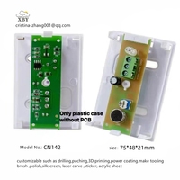Boîtier en plastique ABS rond pour haut-parleur électronique Iot Project Network Enclosure 75*48*21mm CN142