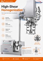 Imberson 2026 5L-30L Moteur AC Homogénéisateur Émulsifiant Sous Vide Pompe Mélangeuse à Levage Hydraulique pour Production de Crèmes Cosmétiques, Lotions et Gels