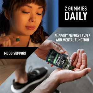 Gomitas Ashwagandha orgánicas OEM <span class=keywords><strong>para</strong></span> adultos, 60 Uds., aumento <span class=keywords><strong>de</strong></span> energía, mejora del sueño, alivio del estrés y del estado <span class=keywords><strong>de</strong></span> ánimo, suplementos herbales - Product Image 6