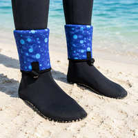 Chaussettes de plongée, de surf et de natation en néoprène antidérapantes et résistantes aux rayures, 3 mm, 4 mm, 5 mm