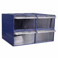 Mini armoire de classement en plastique multi-couches Tiroir Usine Vente en gros Tiroir Boîte de rangement