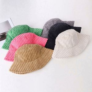 Sombrero de Pescador de Piel para Mujer, Invierno, con Bordado 3D, Casual, para Viajes al Aire Libre, Venta al Por Mayor - Product Image 2