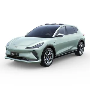 IMLS7新能源汽车经济型莫奈青色电动汽车快速充电游客和旅行者电动汽车