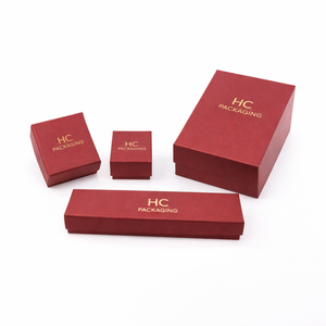 Caja de Regalo para Joyería, Caja de Regalo de Lujo Personalizada con Tapa Rígida y Base, Inserto de Gamuza, Estampado en Lámina, Logotipo Personalizado, Servicio OEM Aceptado - Product Image 2