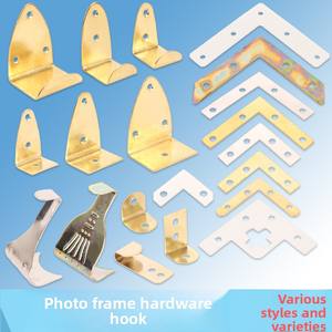 Crochet de suspension à barre droite horizontale or argent <span class=keywords><strong>pour</strong></span> calligraphie peinture crochet de suspension foncé <span class=keywords><strong>pour</strong></span> cadre photo matériel matériel - Product Image 6