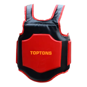 TOPTONS Logo personnalisé protège-ventre de boxe MMA Protection de la poitrine Arts martiaux Kick Boxing protège-poitrine - Product Image 4
