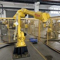 Brazo Robótico Industrial de Soldadura de 6 Ejes y 30 kg, Motor con Caja de Cambios Controlada por PLC, Alta Eficiencia, Resistente, Clasificación IP67, Precisión de 0.05 mm