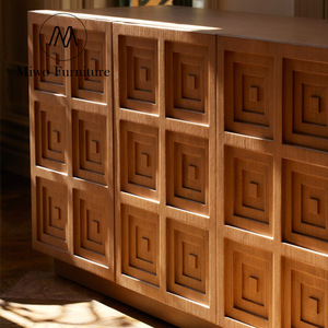 Mobile <span class=keywords><strong>Credenza</strong></span> Contemporaneo per Soggiorno in Legno Massello Stile Country, Mobile Vintage Moderno per Sala da Pranzo - Product Image 3