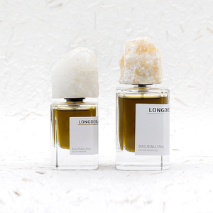 Botella de Perfume de Vidrio Cuadrada Transparente de Lujo Personalizada de 30 ml, 50 ml, 100 ml con Tapa de Jade - Product Image 6