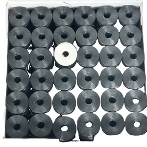 144 pièces 75d/2 noir L Type sans noyau Prewond bobines pour Quilting et fil de Machine à broder - Product Image 4