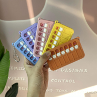 Enfants apprentissage calendrier poinçon carte plastique conseil porte-clés stationnaire école jouet créatif auto-discipline liste de contrôle planificateur quotidien