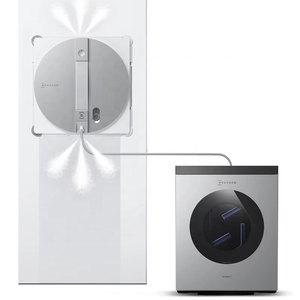 Robot <span class=keywords><strong>de</strong></span> nettoyage <span class=keywords><strong>de</strong></span> <span class=keywords><strong>vitres</strong></span> Ecovacs Winbot W3, nettoyeur <span class=keywords><strong>de</strong></span> <span class=keywords><strong>vitres</strong></span> intelligent automatique, commande à distance par application, appareil ménager intelligent pour la maison - Product Image 1