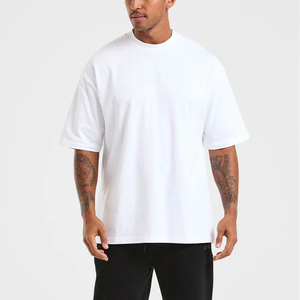 Camiseta Casual de Manga Corta para Hombre, Cuello Redondo, 100% Algodón, Corte Holgado, Resistente, Anti-Pilling, Transpirable y Ecológica - Product Image 3