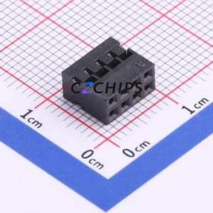HX20011-2x4YS Housing (Wire-to-Board / Wire-to-Wire) P=2mm Connector ( Jack Structure: 2x4P )( Pitch: 2mm )( Row Spacing: 2mm ) - Product Image 2