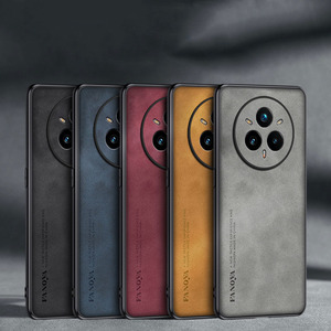 <span class=keywords><strong>Funda</strong></span> Protectora de Lujo para Teléfono, de Piel de Oveja y Silicona, para OPPO Realme 15T 14 <span class=keywords><strong>Pro</strong></span>+ <span class=keywords><strong>Plus</strong></span>, Carcasa para Realme 16 <span class=keywords><strong>Pro</strong></span>+ C83 - Product Image 2
