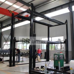 Трехстопный четырехстопный стальной и пластиковый автомобильный штабелер, парковочный подъемник, трехуровневое моторное приводное гаражное оборудование для Автостоянки - Product Image 2