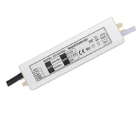 Customize Various Plug Ac to Dc Power Supplies 20w 110v 220v to 36v 24v 12v 5v Waterproof Ip67 Isolated LED Driver Adapter