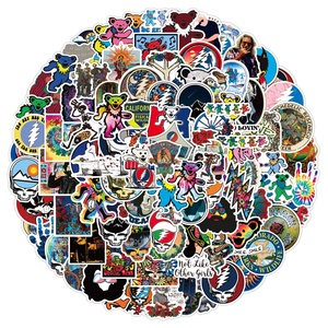 100 Pezzi Adesivi Trendy Rock Punk per Ragazzi e Ragazze, per Skateboard, Valigie, Laptop, Chitarra, Graffiti - Product Image 3