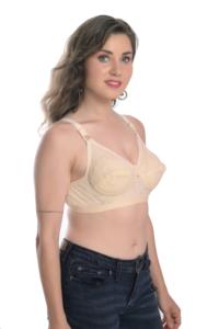 Sujetador de algodón para mujer, copa completa, suave, con tirantes ajustables, precio al por mayor - Product Image 5