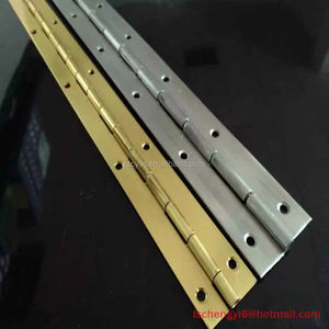 Bisagra continua de latón de 6 pies de largo y 1 pulgada de ancho, bisagra continua tipo piano utilizada para gabinetes plegables - Product Image 3