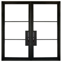 Porte de jardin en fer forgé moderne à faisceau invisible, design de porte en fer, modèles de portes en fer simples