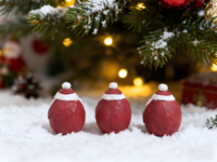 Ornement de Noël miniature en bois gravé personnalisé, écologique, mignon, cadeau de Noël, souvenir, décoration de la maison, vente en gros directe d'usine