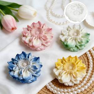 NUEVO MOLDE DE SILICONA CON FORMA DE GIRASOL para Hacer VELAS AROMÁTICAS - Product Image 5