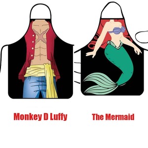 Vendita all'ingrosso al dettaglio Sunyue moda carina stampa digitale poliestere impermeabile su misura Superman Cos grembiule - Product Image 4