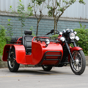 Triciclo con <span class=keywords><strong>Sidecar</strong></span> para Carga Motocicleta de Tres Ruedas 300cc Motor a Gasolina con Freno de Disco - Product Image 4