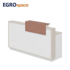 ERGOspace all'ingrosso in stile moderno scrivania di bellezza Design in legno di dimensioni Standard tavolo anteriore bianco - Product Image 4
