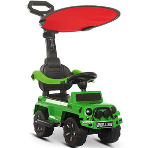 Coche eléctrico Convertible Manual <span class=keywords><strong>para</strong></span> <span class=keywords><strong>correr</strong></span> <span class=keywords><strong>con</strong></span> música y luz CE, <span class=keywords><strong>carrito</strong></span> 2 en 1 <span class=keywords><strong>para</strong></span> transporte de bebés - Product Image 1