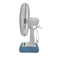Ventilateur de table électrique en métal pour la maison et les camping-cars, diamètre de la palete de 12 pouces, hauteur réglable