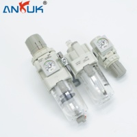 Dispositif de filtration d'air comprimé ANRUK AF2000 3/8 BSP, option de filtration 40 microns pour système d'air de station de traitement des eaux