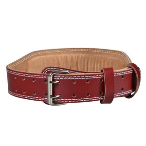 Ceinture de musculation professionnelle en cuir de vachette respirante, réglable, robuste, unisexe, écologique et durable - Product Image 3