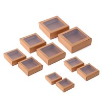 Cartons d'avion biodégradables en carton ondulé personnalisés avec fenêtre, boîtes cadeaux d'anniversaire exquises pour divers emballages