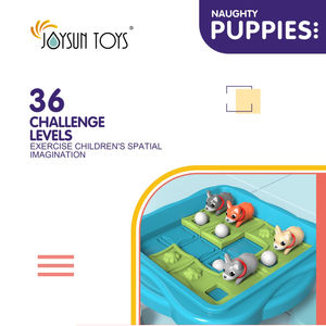 Juego de rompecabezas Naughty Dog Logic <span class=keywords><strong>Brain</strong></span> Game Smart Math Travel Game Card - Product Image 5