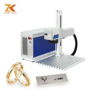 Doanh Nghiệp Nhỏ Tất Cả Các Kim Loại Máy Tính Để Bàn Ánh Sáng Trọng Lượng 20W 30W 50W Laser Đánh Dấu Máy Cho Kim Loại