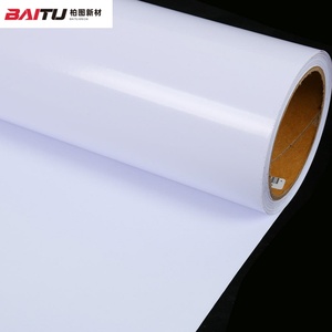 Cuộn decal PVC in được bằng mực sinh thái, chất liệu vinyl trắng bóng mờ, tự dính, keo dính chắc, độ bám dính cao, chất lượng cao - Product Image 6