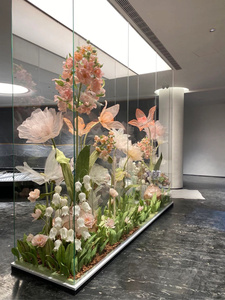 Flores Gigantes Hechas a Mano, Flor de Organza Grande, Amapola, Suministros para Bodas, Decoración de Escaparates de Centros Comerciales - Product Image 3