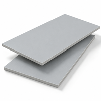 Panneau mural en PVC gris mat solide de 5 mm, effet cristal de carbone, ignifuge, imperméable, pour la décoration intérieure des projets commerciaux