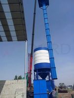Élévateur à godets vertical Dragon pour ciment en vrac et produits chimiques, série TD, élévateur à godets à courroie spécial