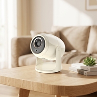 Proyector LCD Veacine B10 1080P, Android 12.0, WiFi6, Enfoque Automático, Keystone, 150 Lúmenes, Proyector Portátil para Cine en Casa y Juegos
