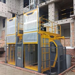 Dubbele Kooi Versnellingsbak Constructie Takel Sc200/200fs 1 2X2 Ton Capaciteit 100M Hoogte Hoge Efficiëntie Lift Passagierslift Zuid - Product Image 6