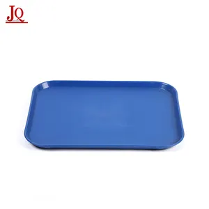 Plastic Fast Food Serving Cheap Non-slip Tray