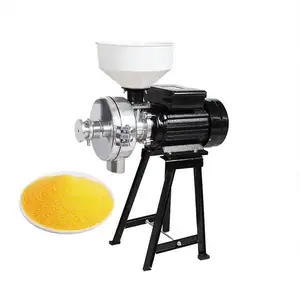 Family use disk wheat mini flour mill machine Fully functional