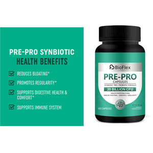 सोलिलन ओम स्वस्थ आंत एंजाइम प्रीबायोटिक प्रोबायोटिक कैप्सूल वयस्कों के लिए निजी लेबल पाचन तंत्र - Product Image 2