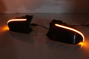 Luz LED para Espejo Retrovisor Lateral para Toyota Yaris <span class=keywords><strong>Corolla</strong></span> 2019 2020 2021 <span class=keywords><strong>2022</strong></span>, Lámpara de Espejo con Señal de Giro Secuencial Dinámica - Product Image 3